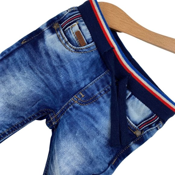 Mayoral Joggers Jeans Blue 6 Months - Picture 1 of 6